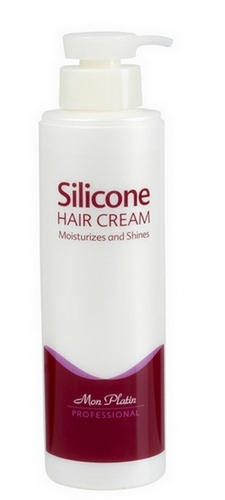 Silicone hair cream